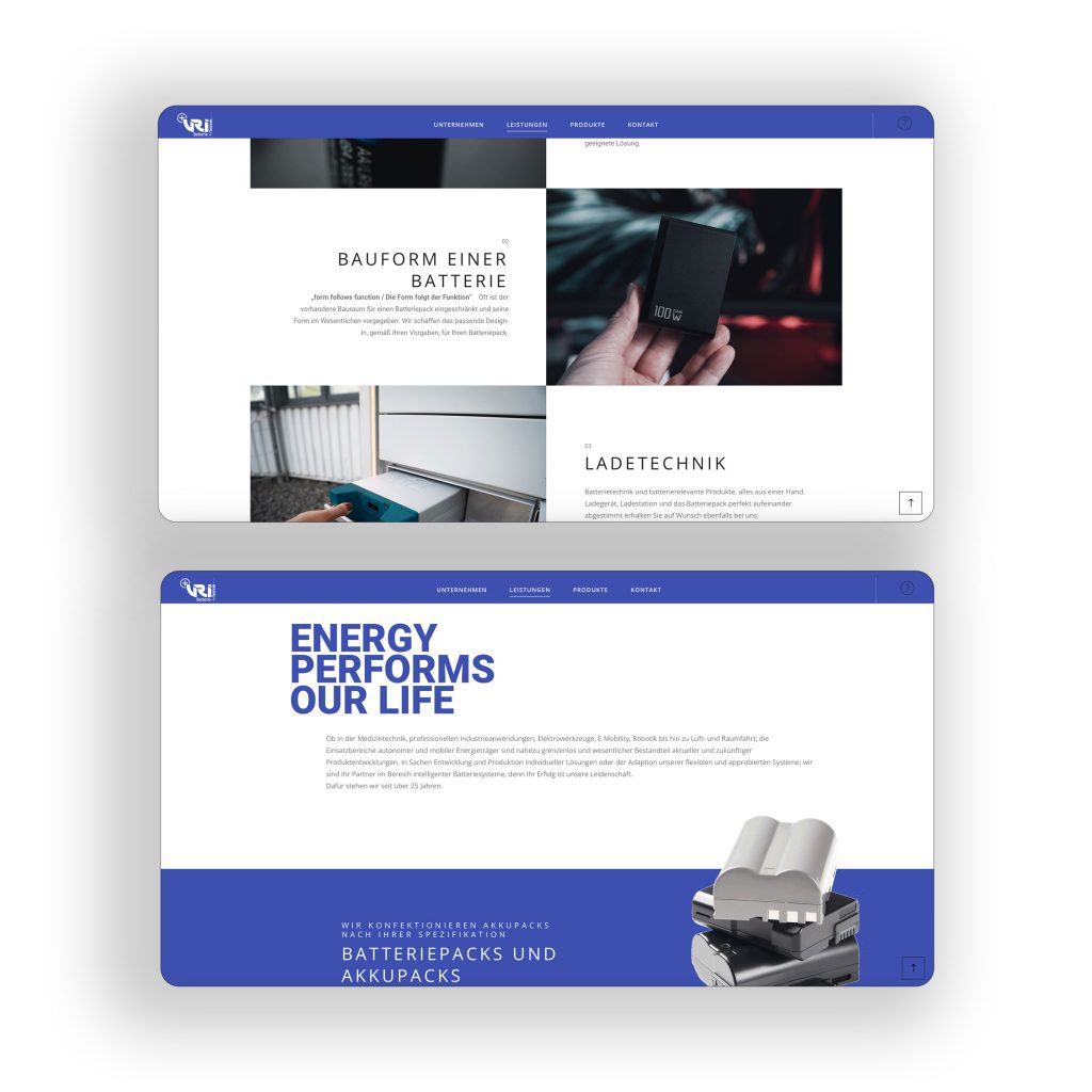 Werbeagentur Website Design